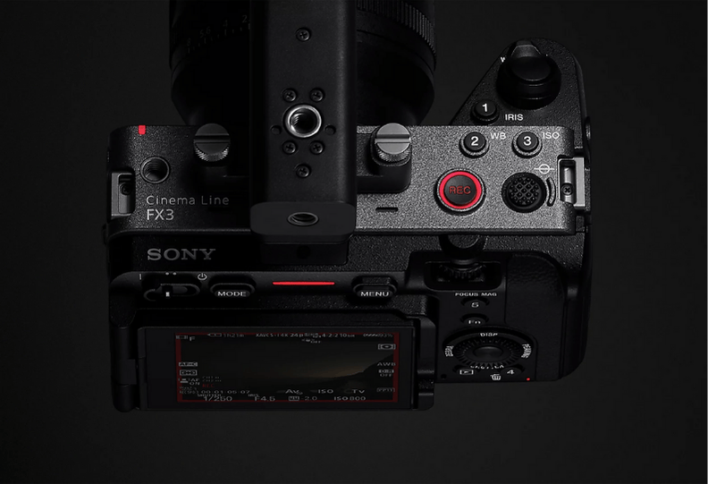 Foto de cámara Sony Alpha FX3 Cinema Line